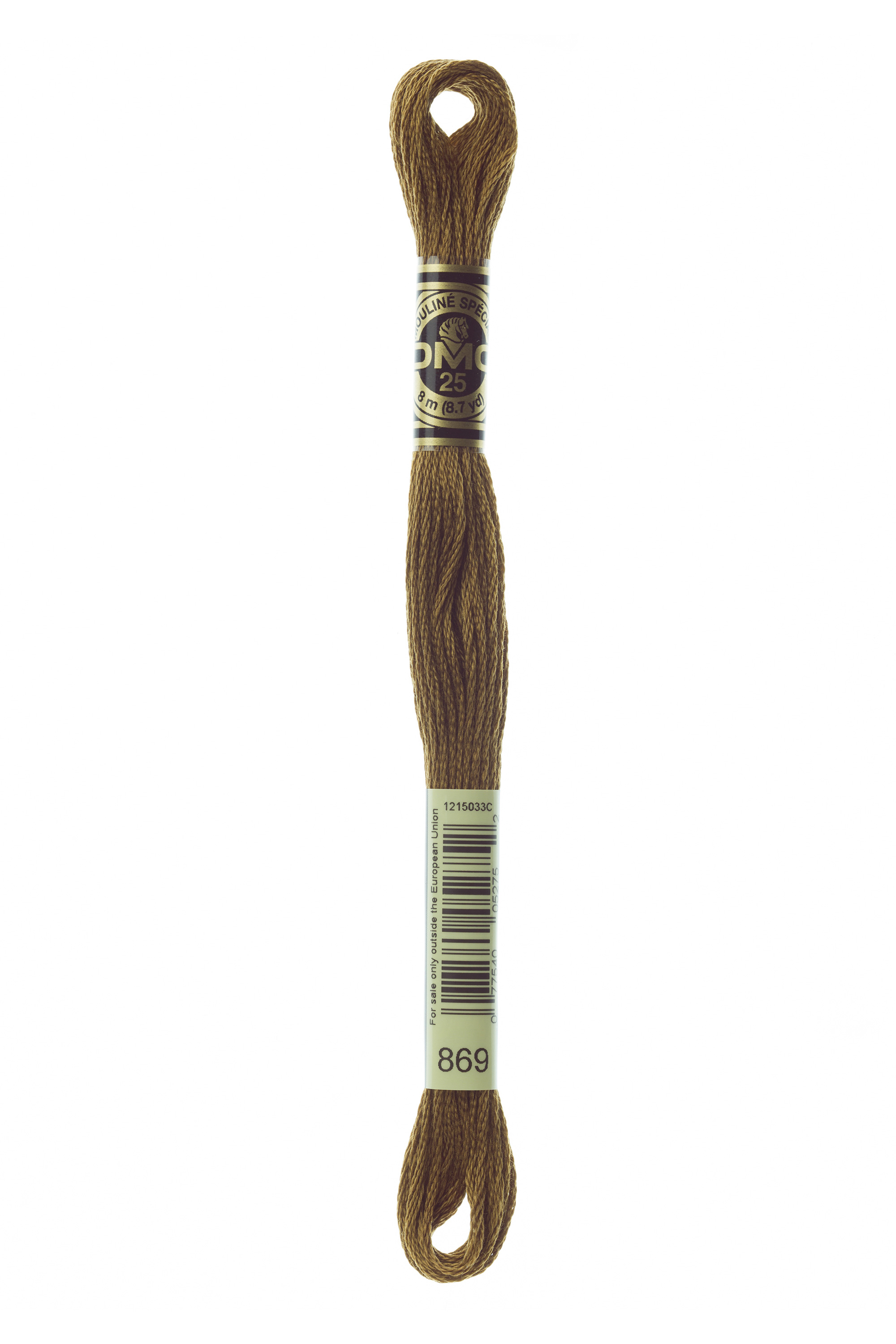 DMC 869 Six Strand Floss - Very Dark Hazelnut Brown