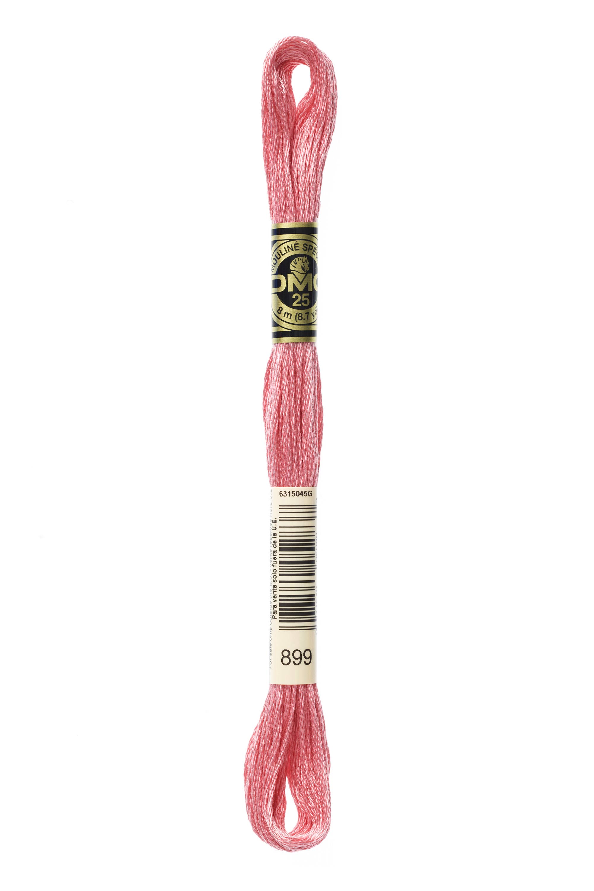 DMC 899 Six Strand Floss - Medium Rose Pink