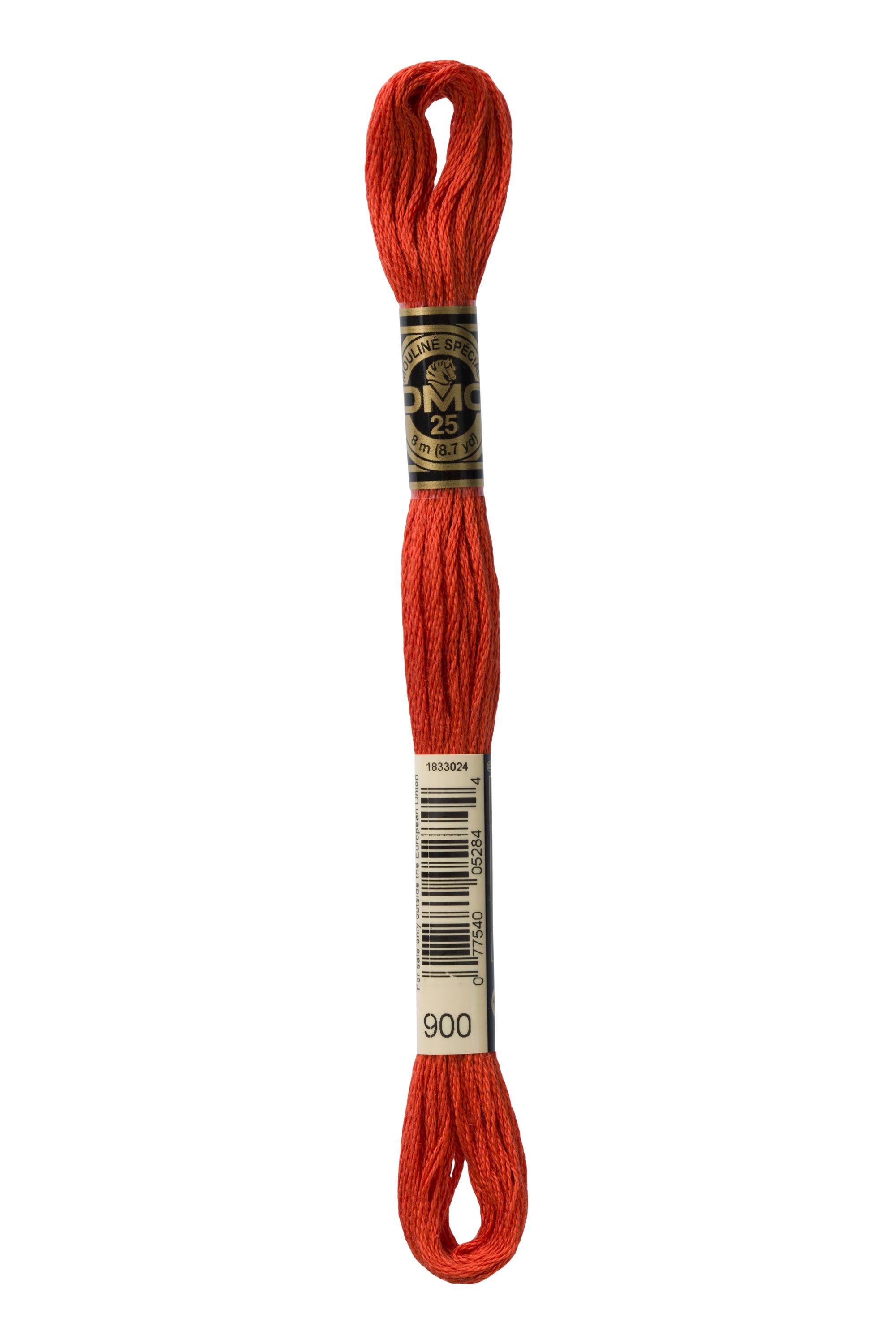 DMC 900 Six Strand Floss - Dark Burnt Orange