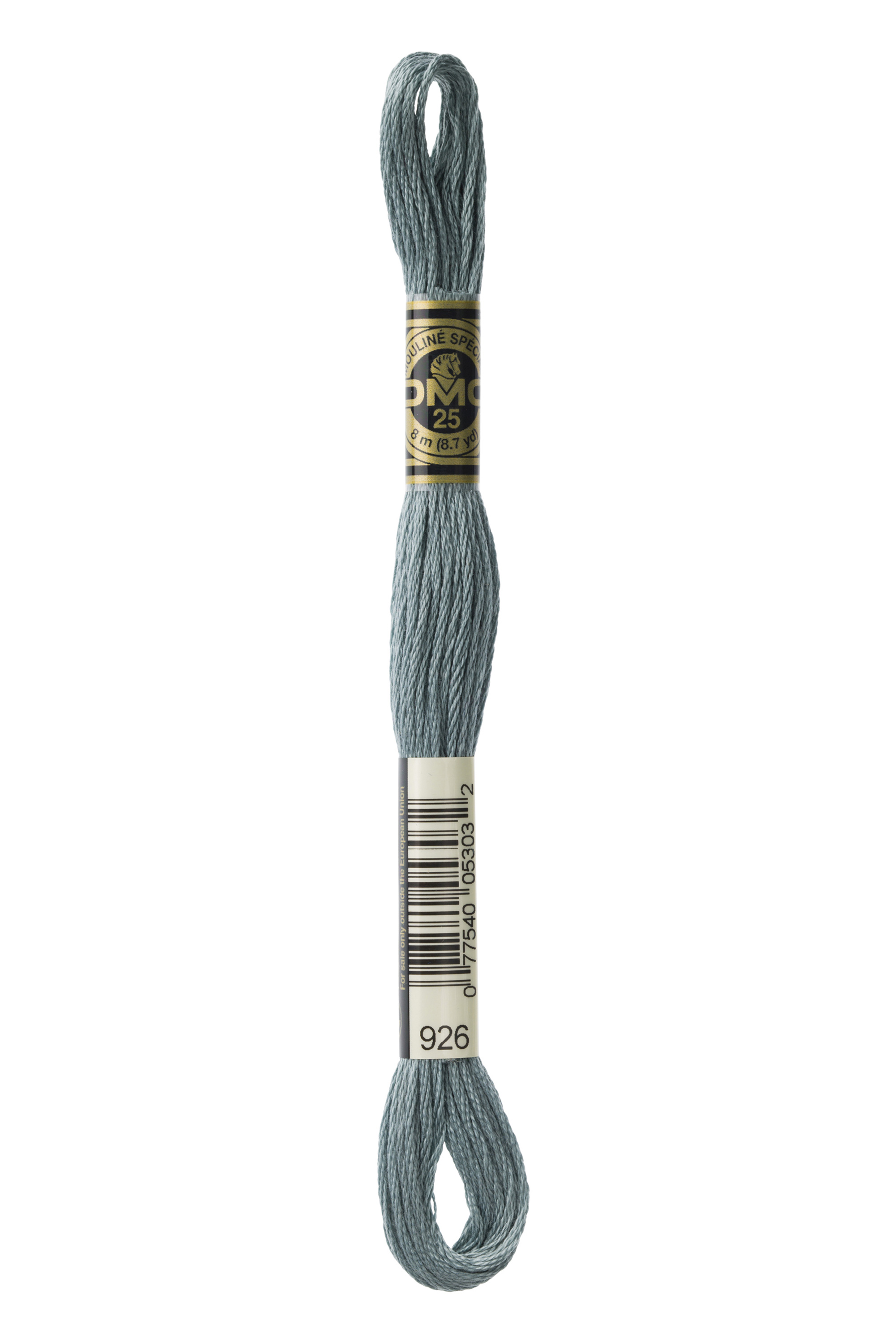 DMC 926 Six Strand Floss - Medium Green Gray