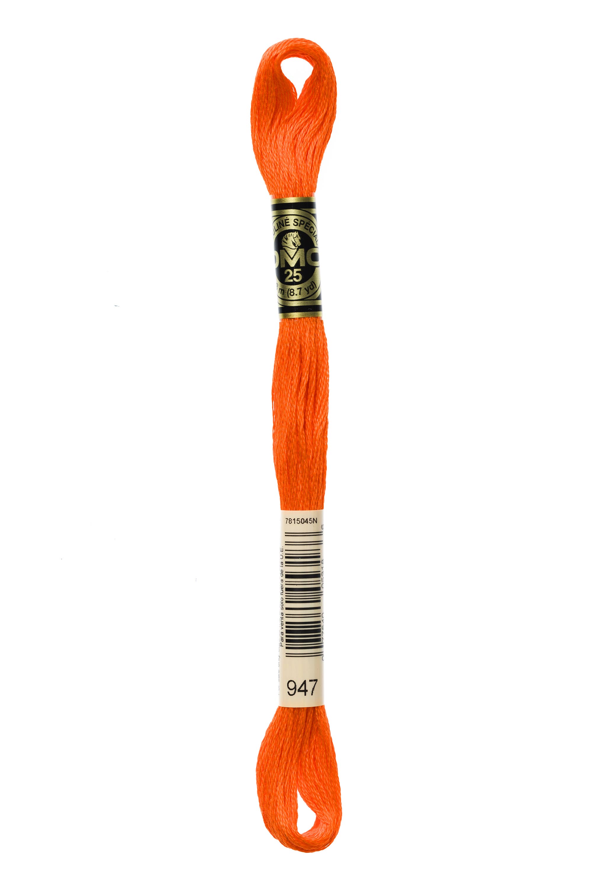 DMC 947 Six Strand Floss - Burnt Orange