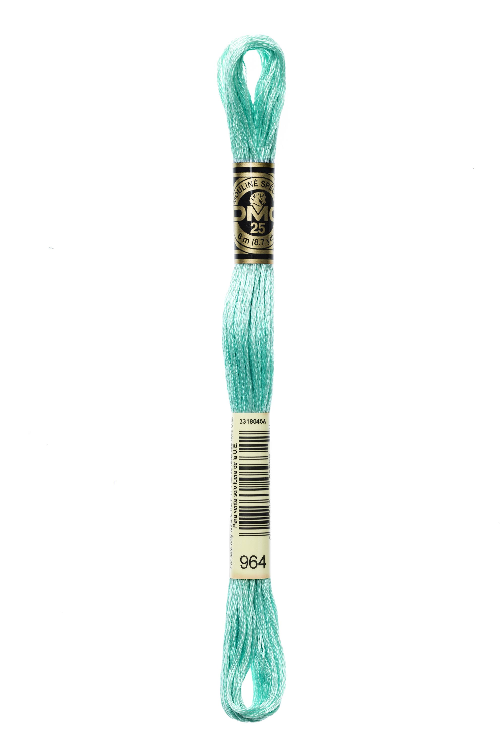 DMC 964 Six Strand Floss - Light Seagreen