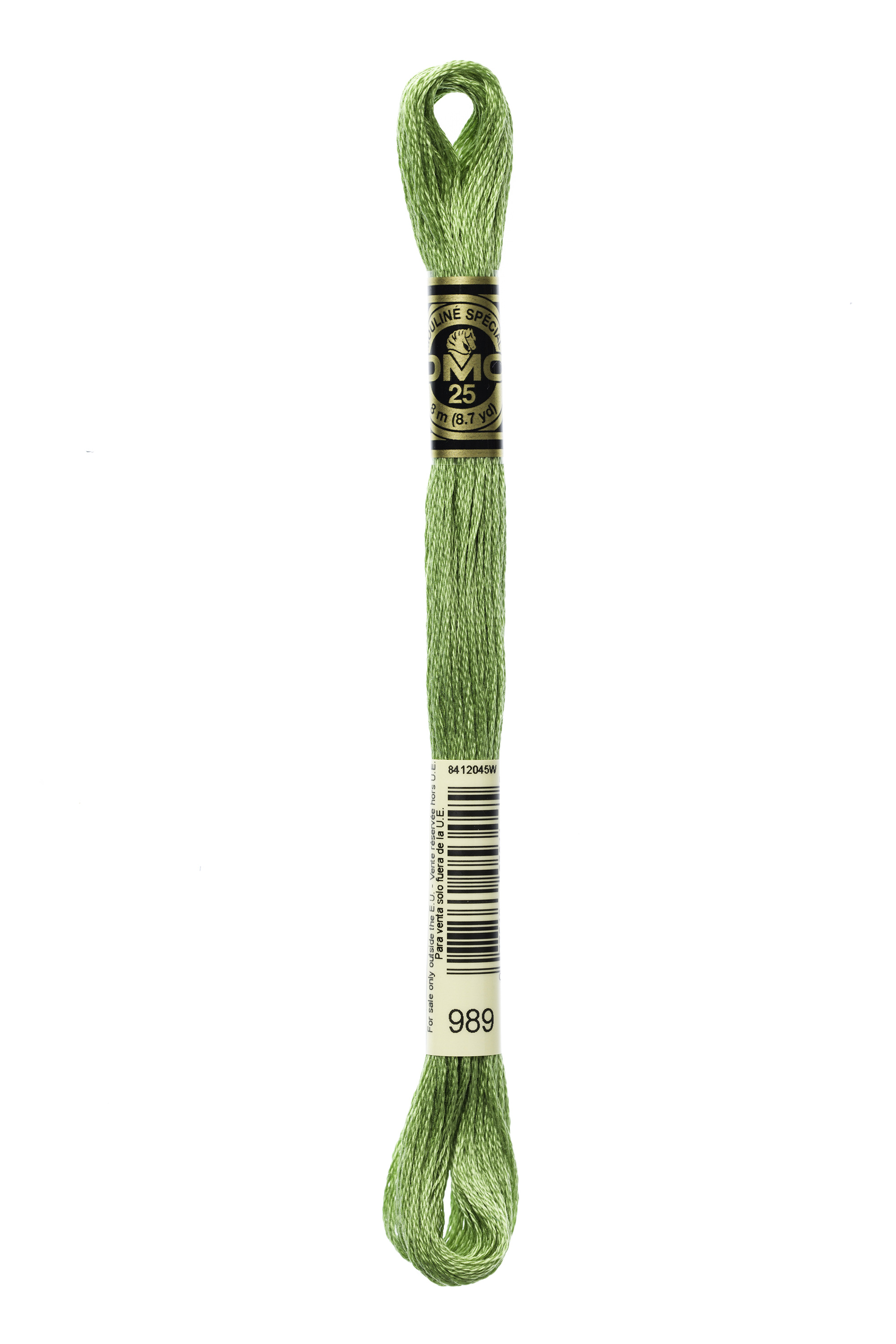 DMC 989 Six Strand Floss - Forest Green