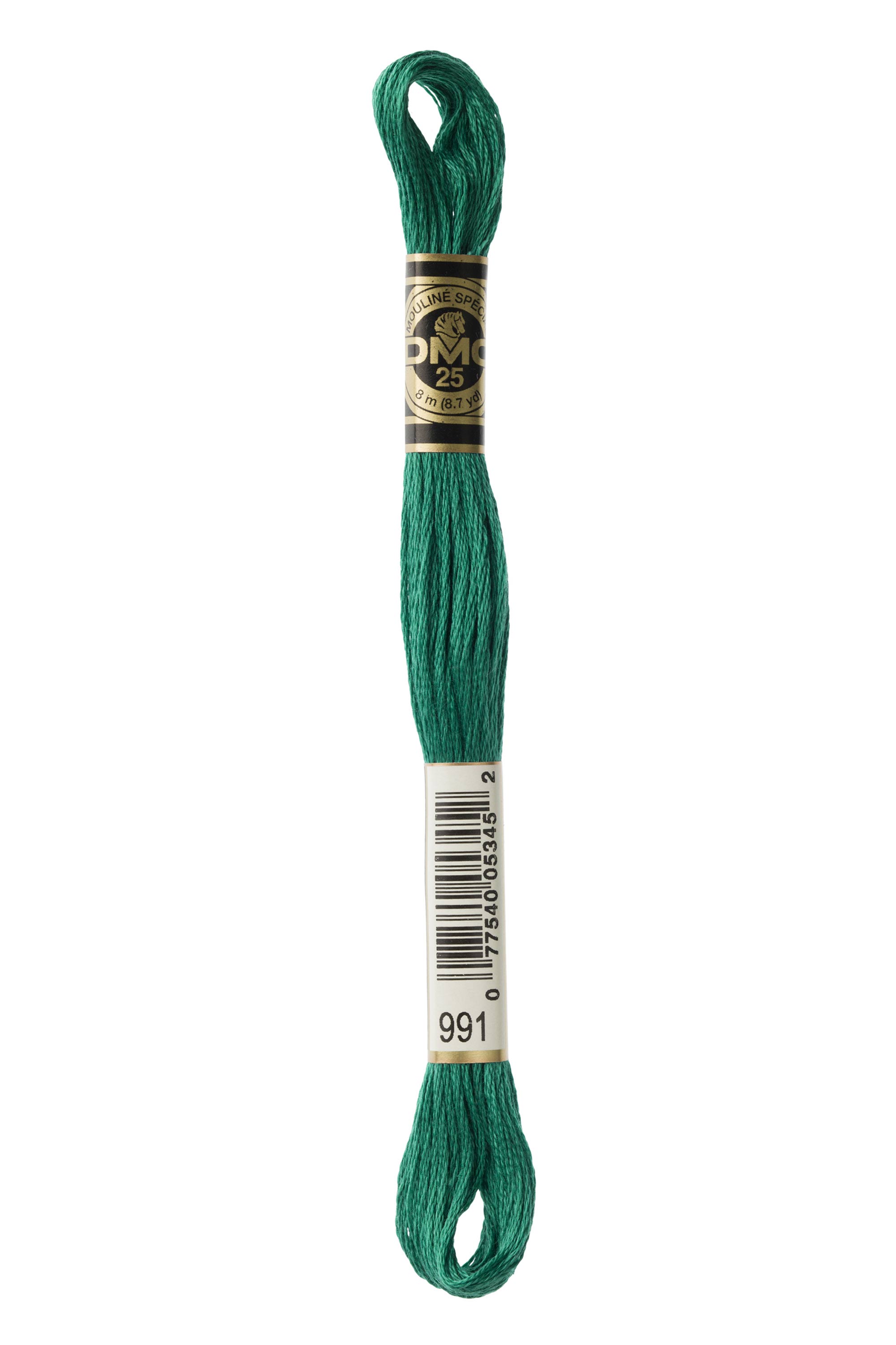 DMC 991 Six Strand Floss - Dark Aquamarine Blue