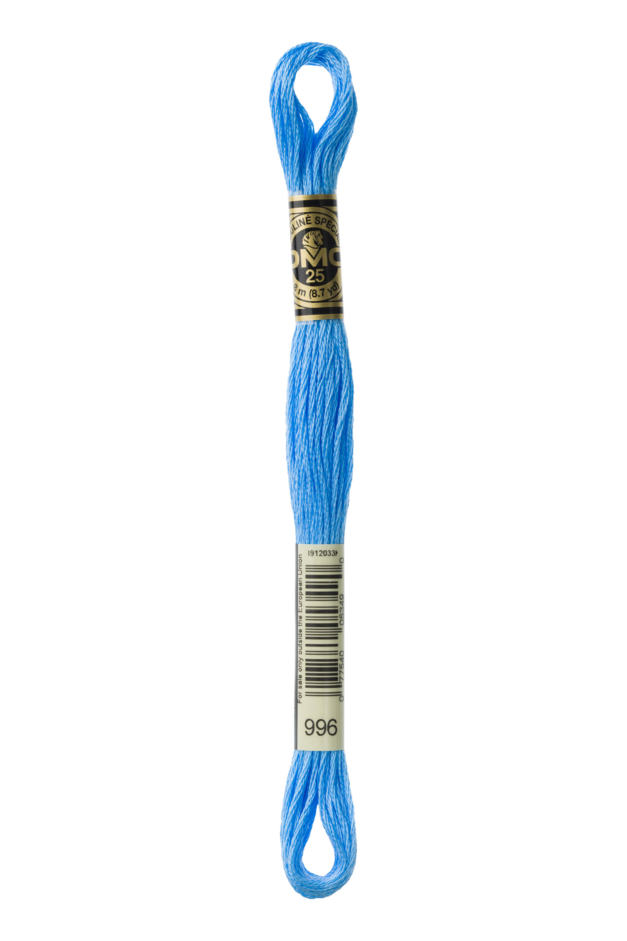 DMC 996 Six Strand Floss - Medium Electric Blue