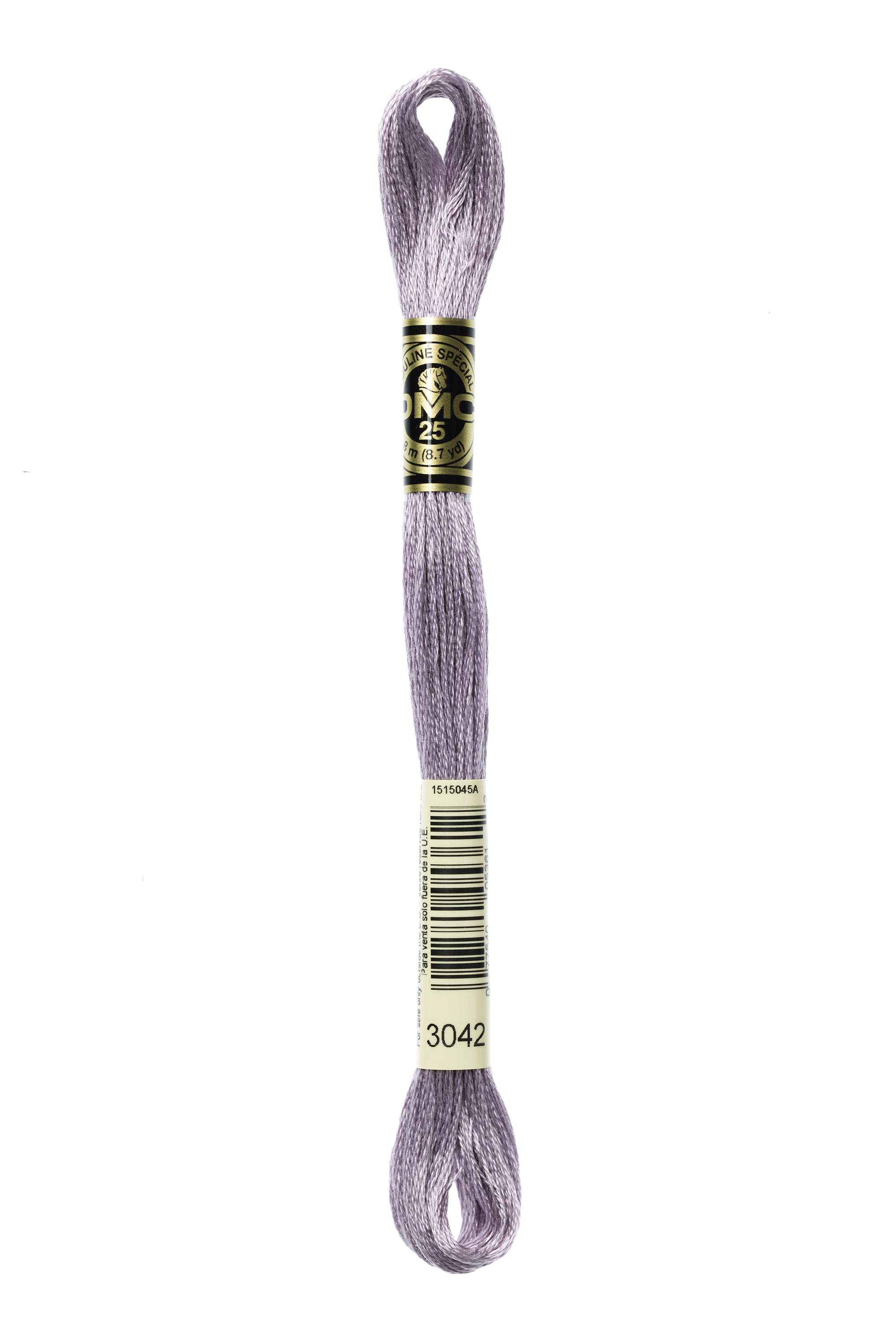 DMC 3042 Six Strand Floss - Light Antique Violet Purple