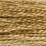 DMC Floss Cone #3045 - Dark Yellow Beige