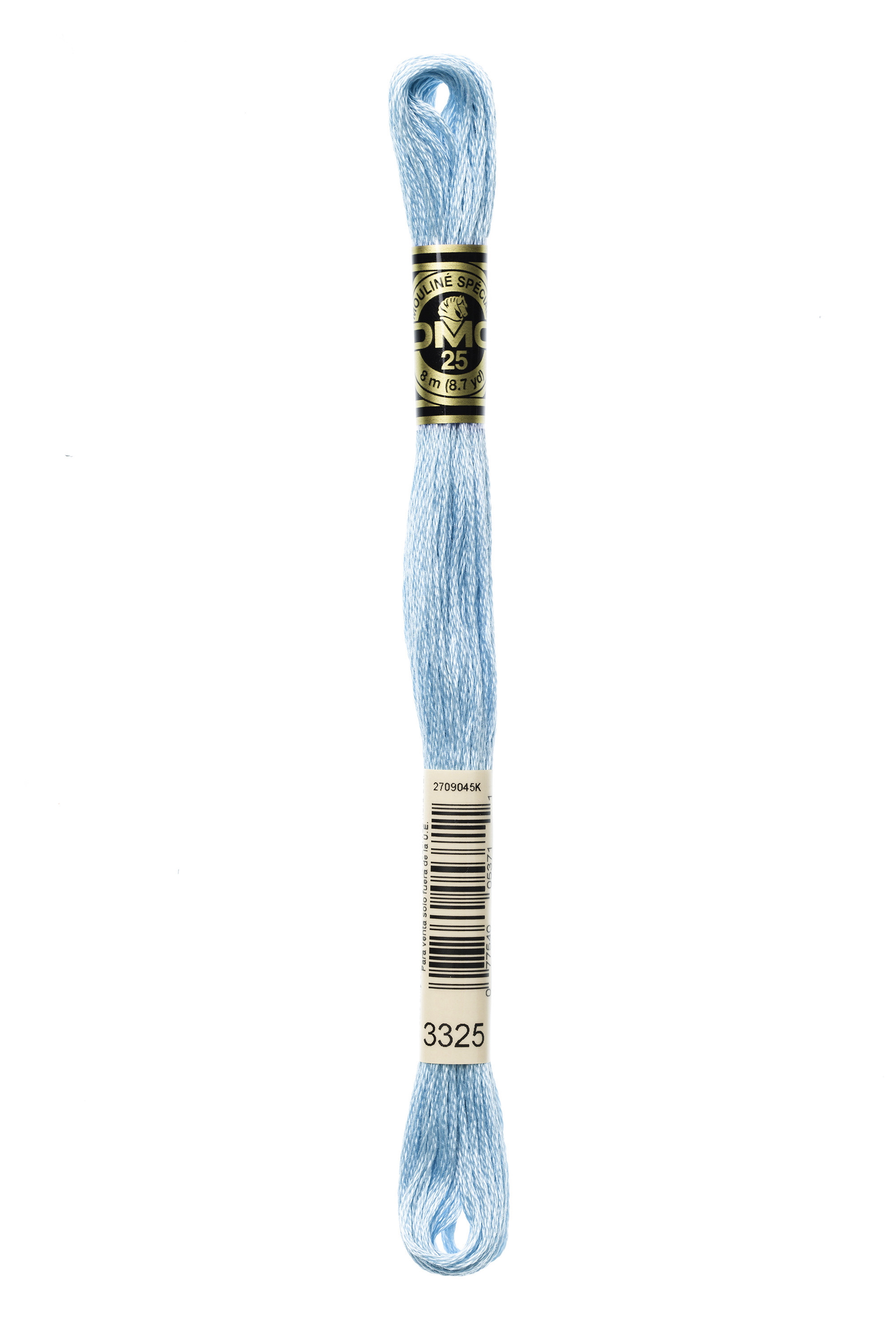 DMC 3325 Six Strand Floss - Light Baby Blue