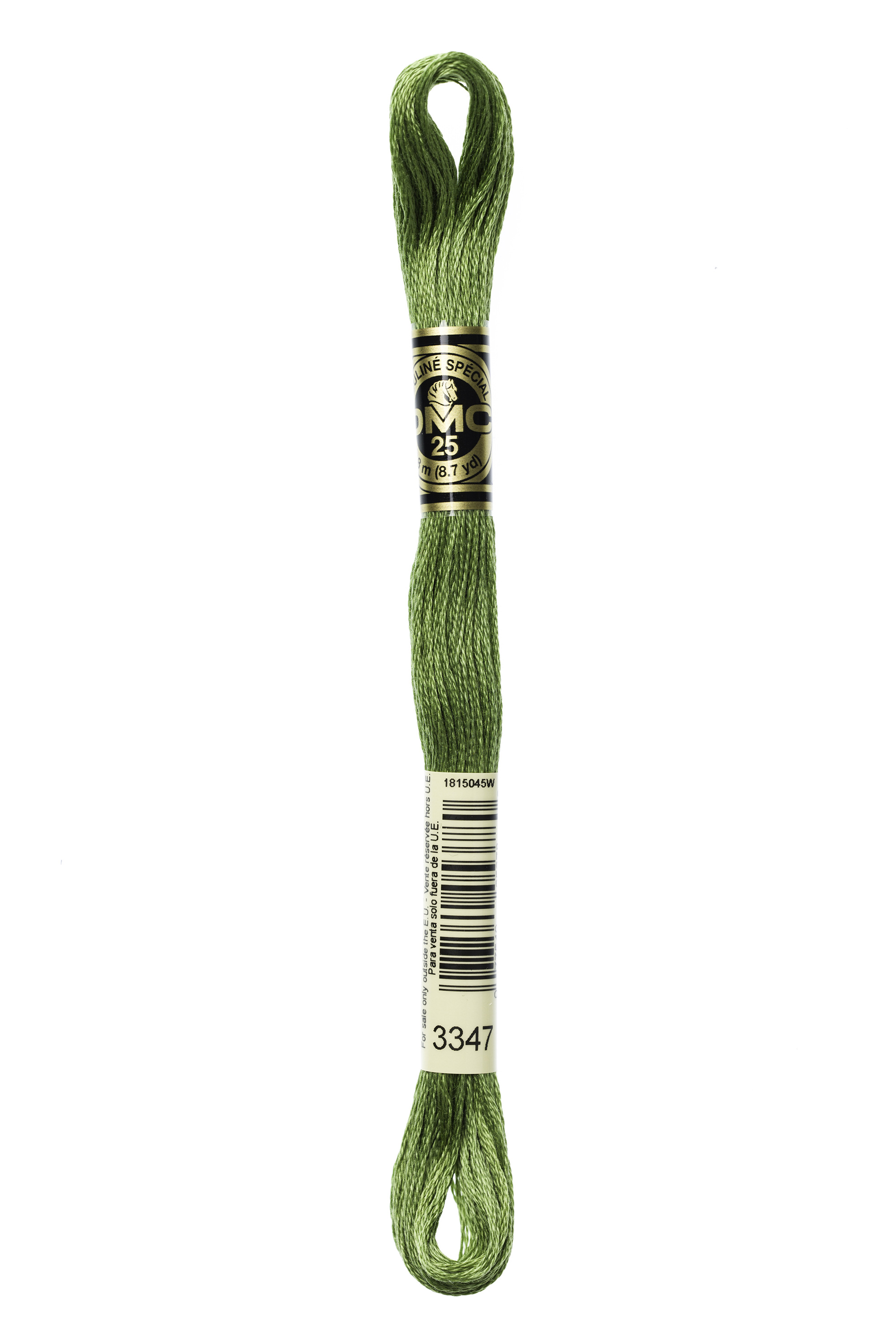 DMC 3347 Six Strand Floss - Medium Yellow Green