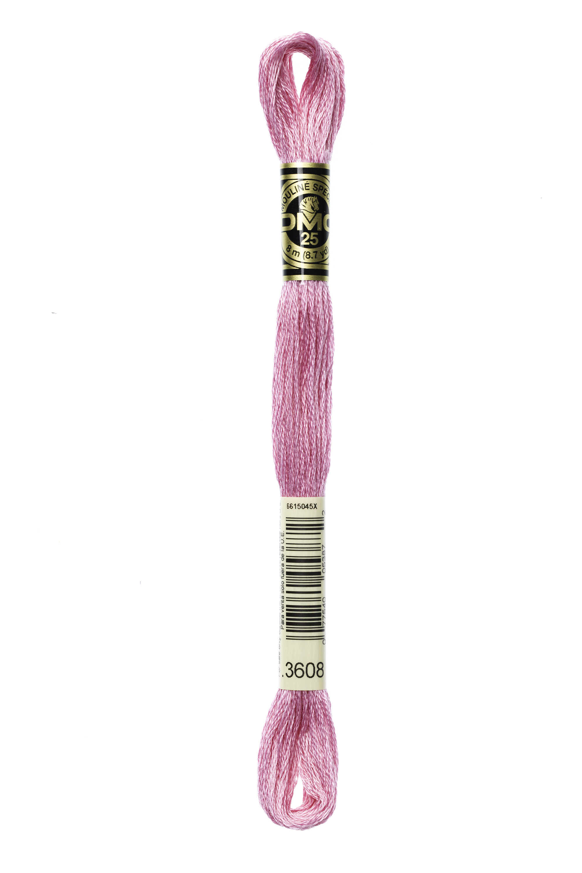 DMC 3608 Six Strand Floss - Very Light Plum Purple
