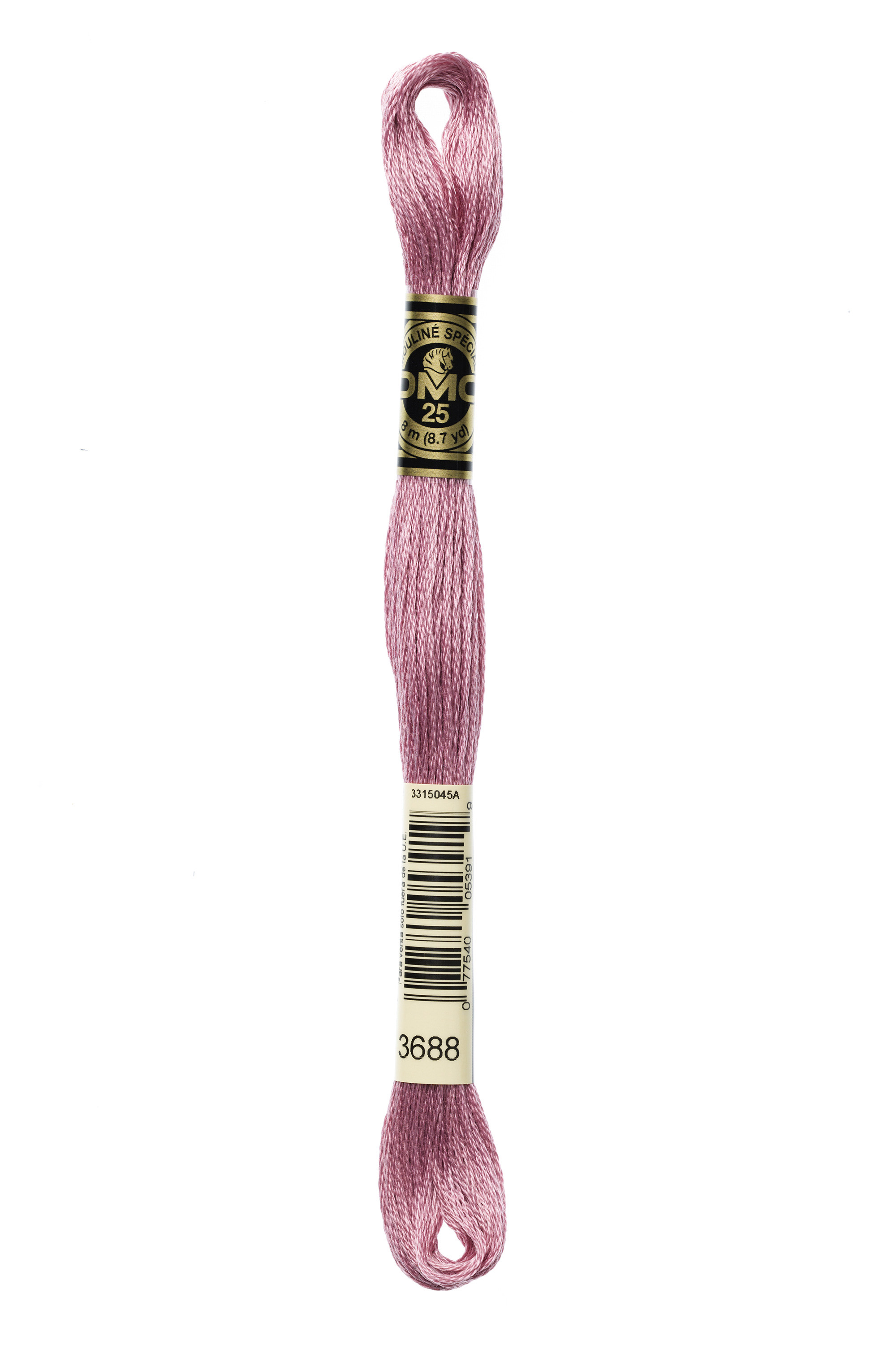 DMC 3688 Six Strand Floss - Medium Mauve Purple