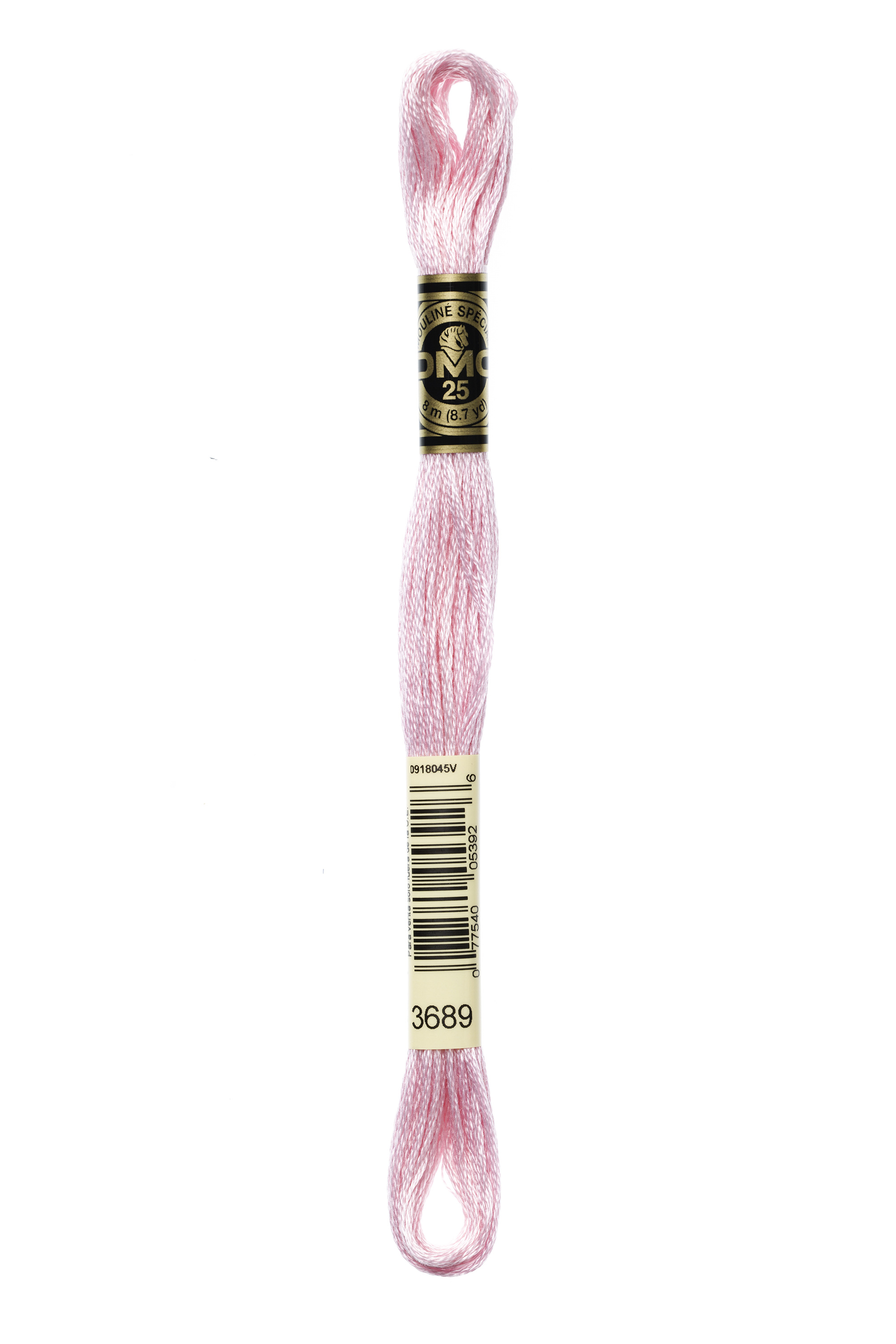 DMC 3689 Six Strand Floss - Light Mauve Purple