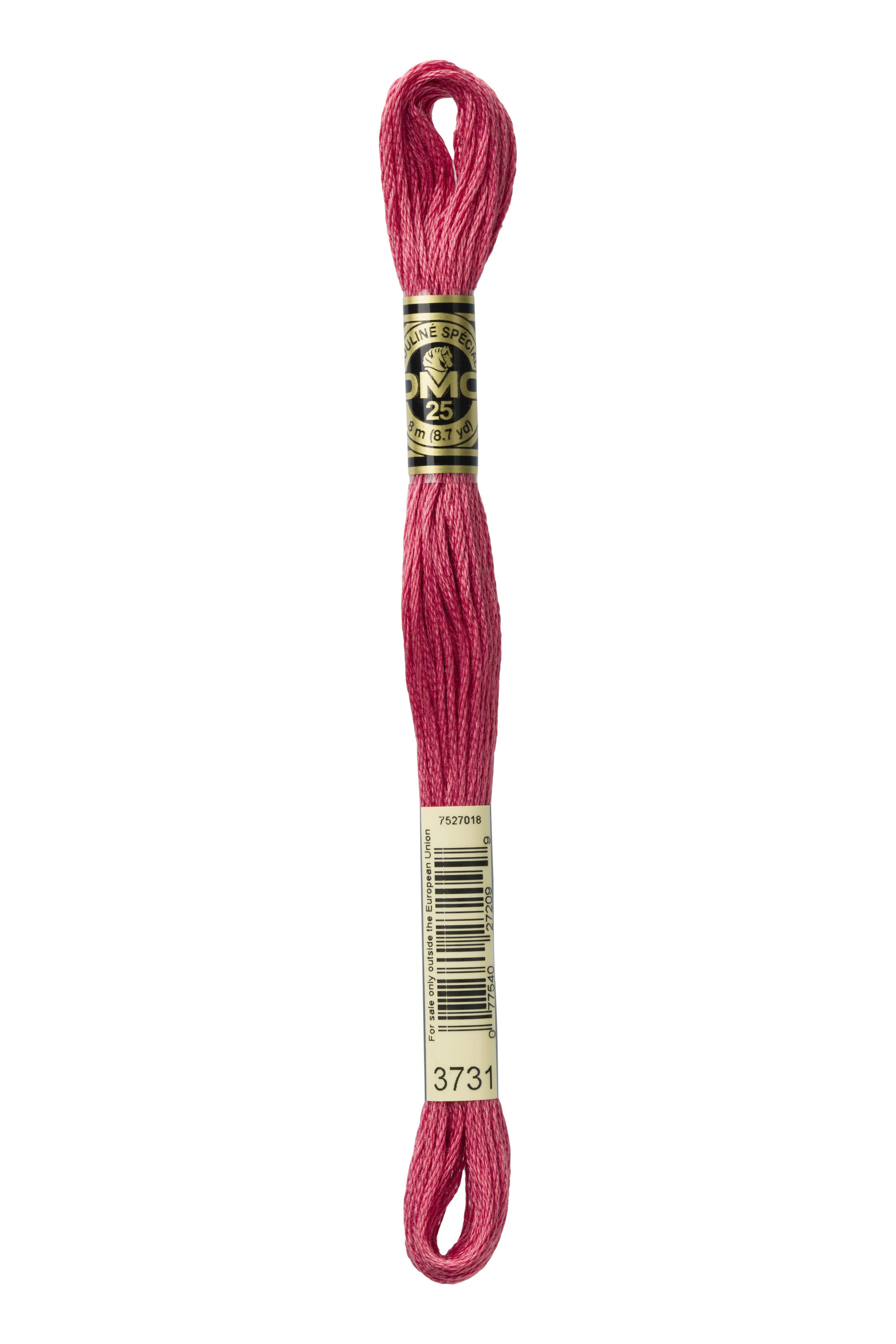 DMC 3731 Six Strand Floss - Very Dark Dusty Rose Pink