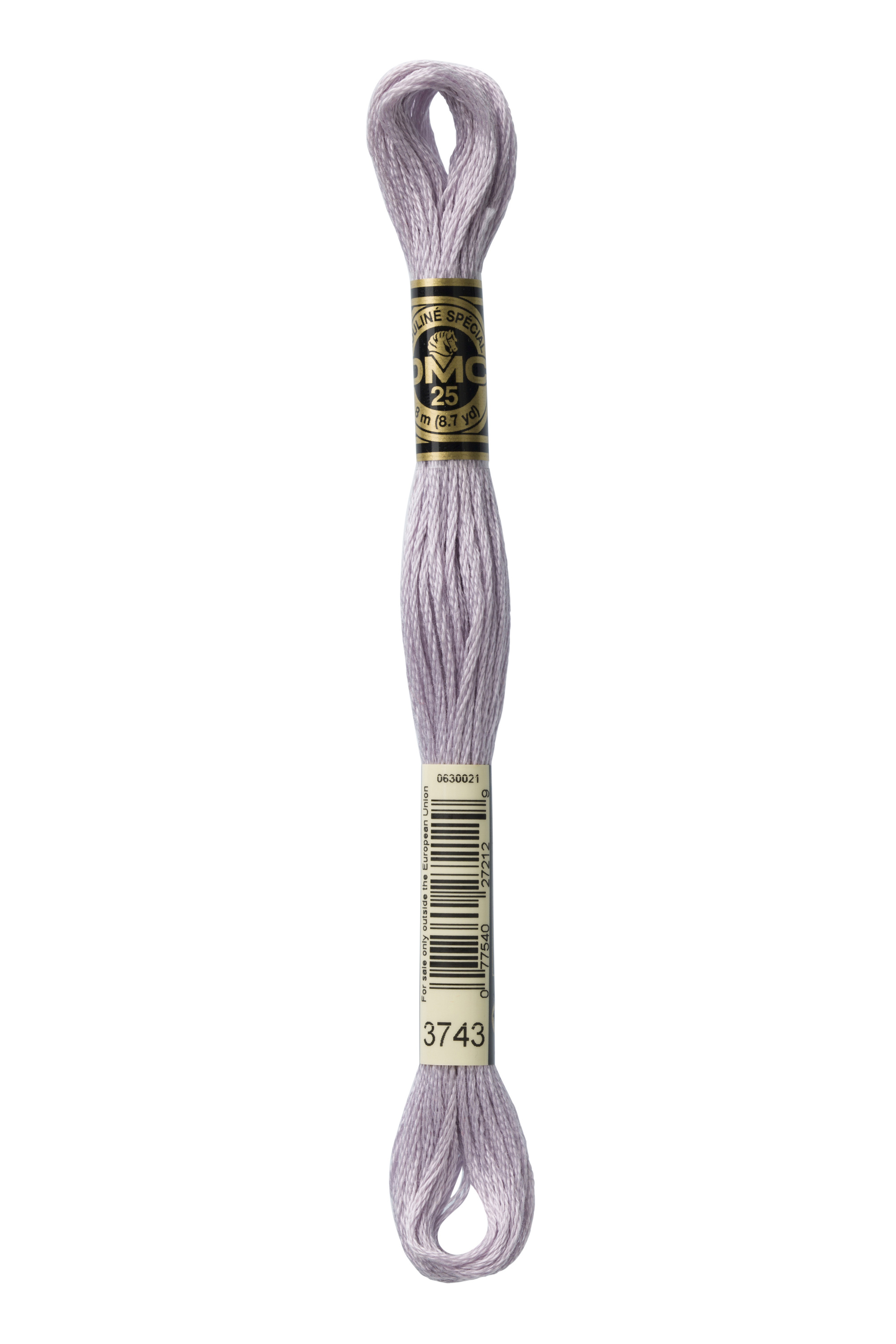 DMC 3743 Six Strand Floss - Very Light Antique Violet Purple