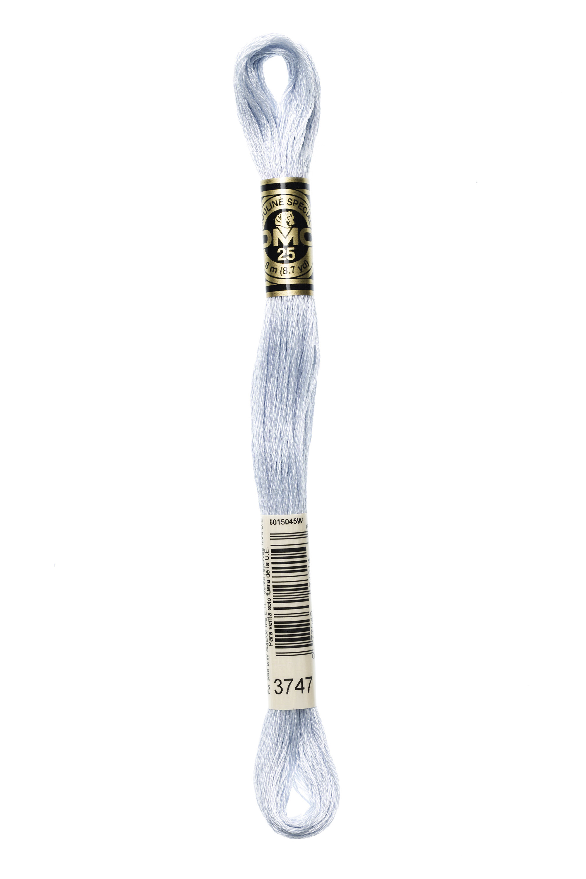 DMC 3747 Six Strand Floss - Very Light Blue Violet
