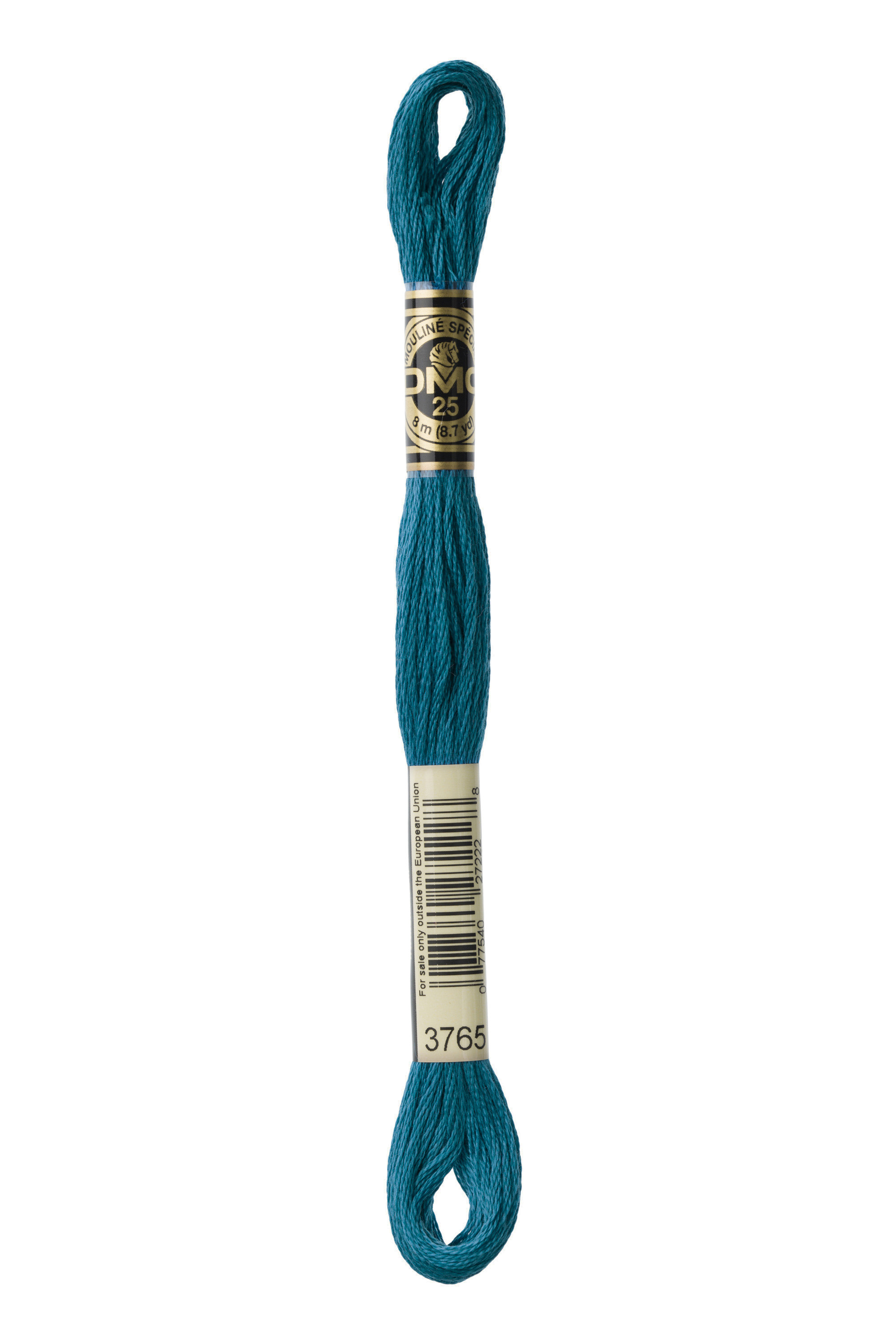 DMC 3765 Six Strand Floss - Very Dark Peacock Blue