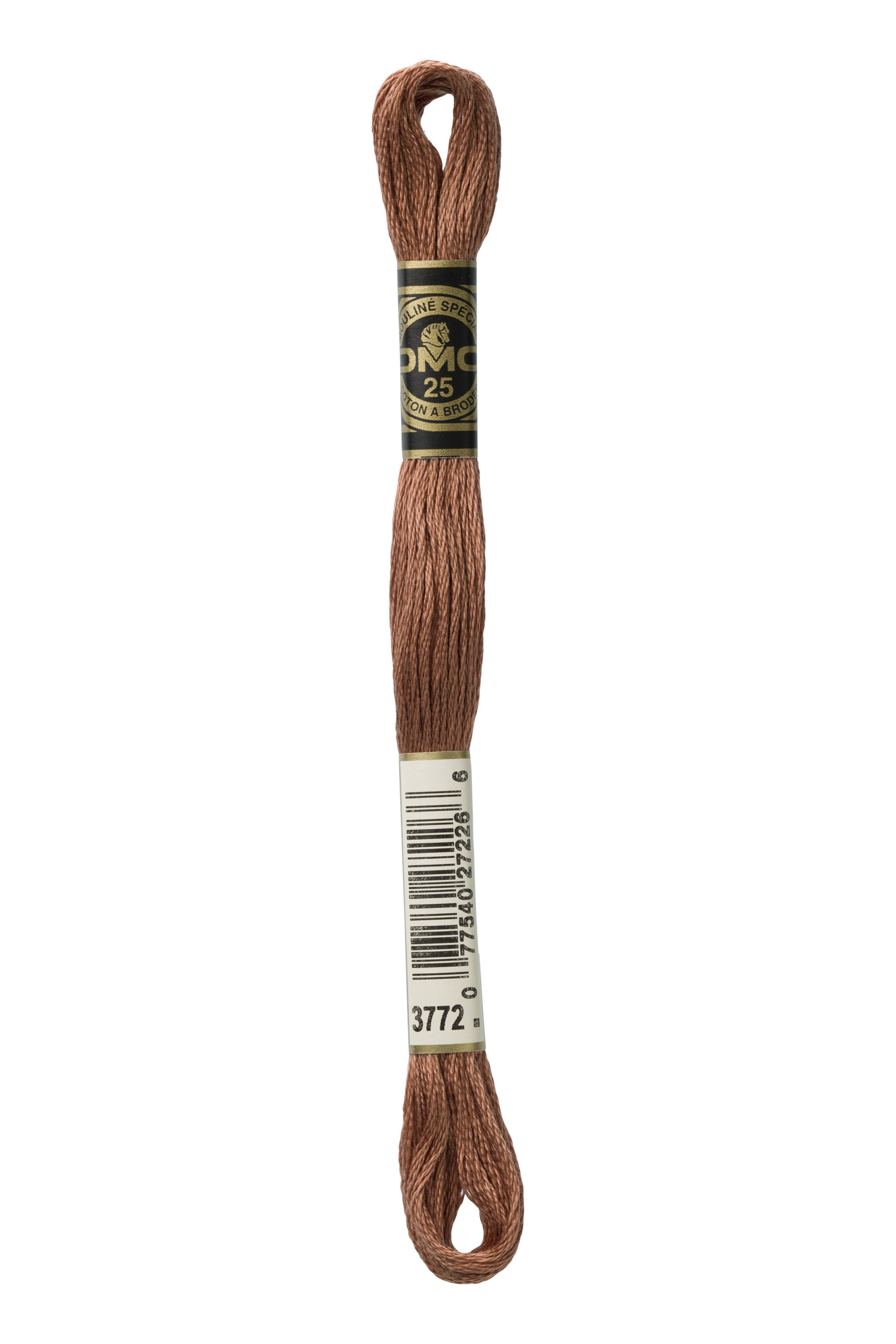 DMC 3772 Six Strand Floss - Very Dark Desert Sand Brown