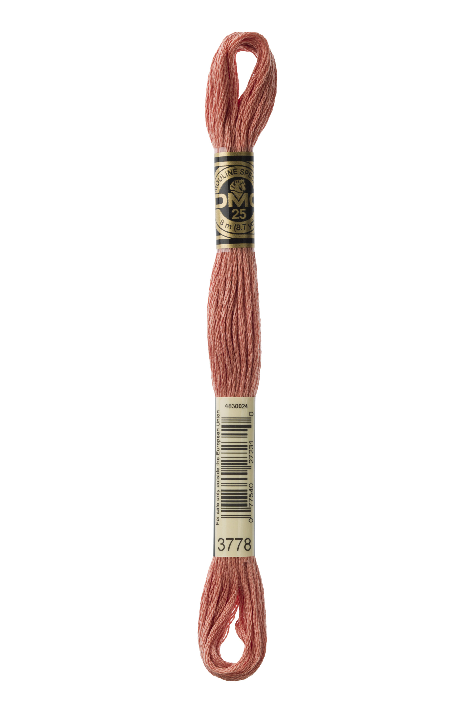 DMC 3778 Six Strand Floss - Light Terra Cotta Red