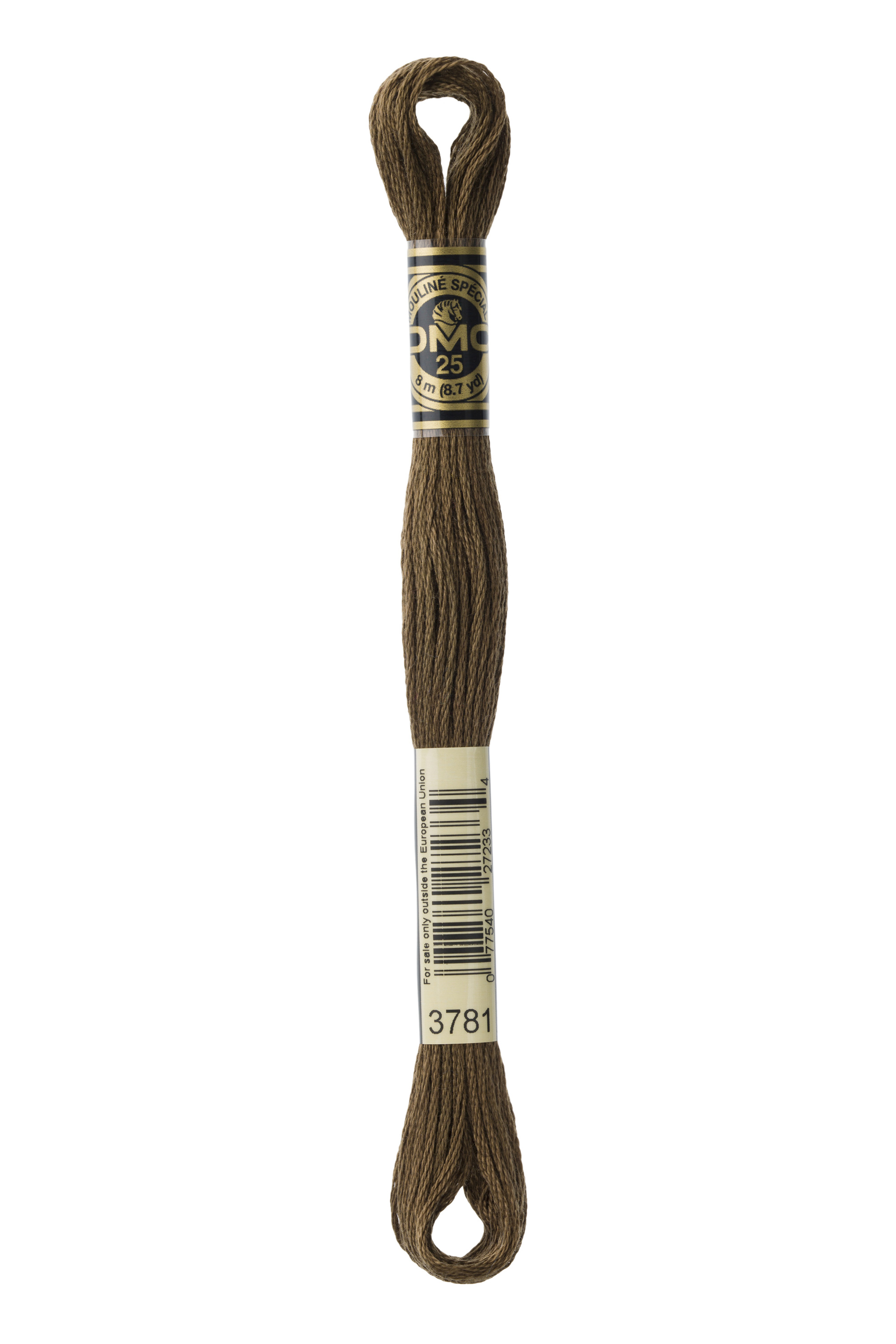 DMC 3781 Six Strand Floss - Dark Mocha Brown
