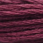 DMC 3802 Six Strand Floss - Very Dark Antique Mauve Purple