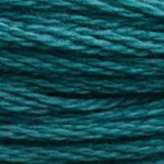 DMC Floss Cone #3809 - Very Dark Turquoise Blue