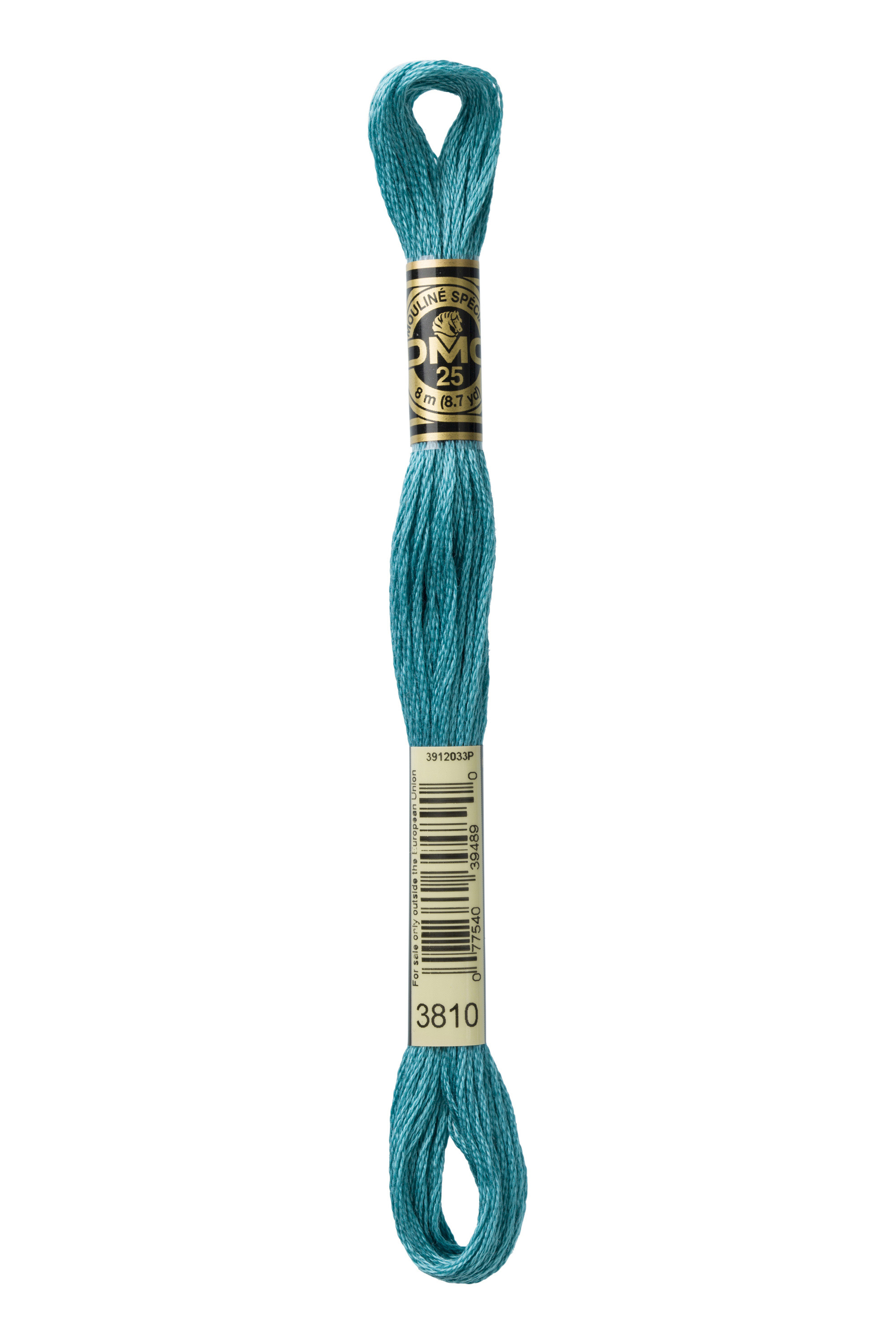 DMC 3810 Six Strand Floss - Dark Turquoise Blue