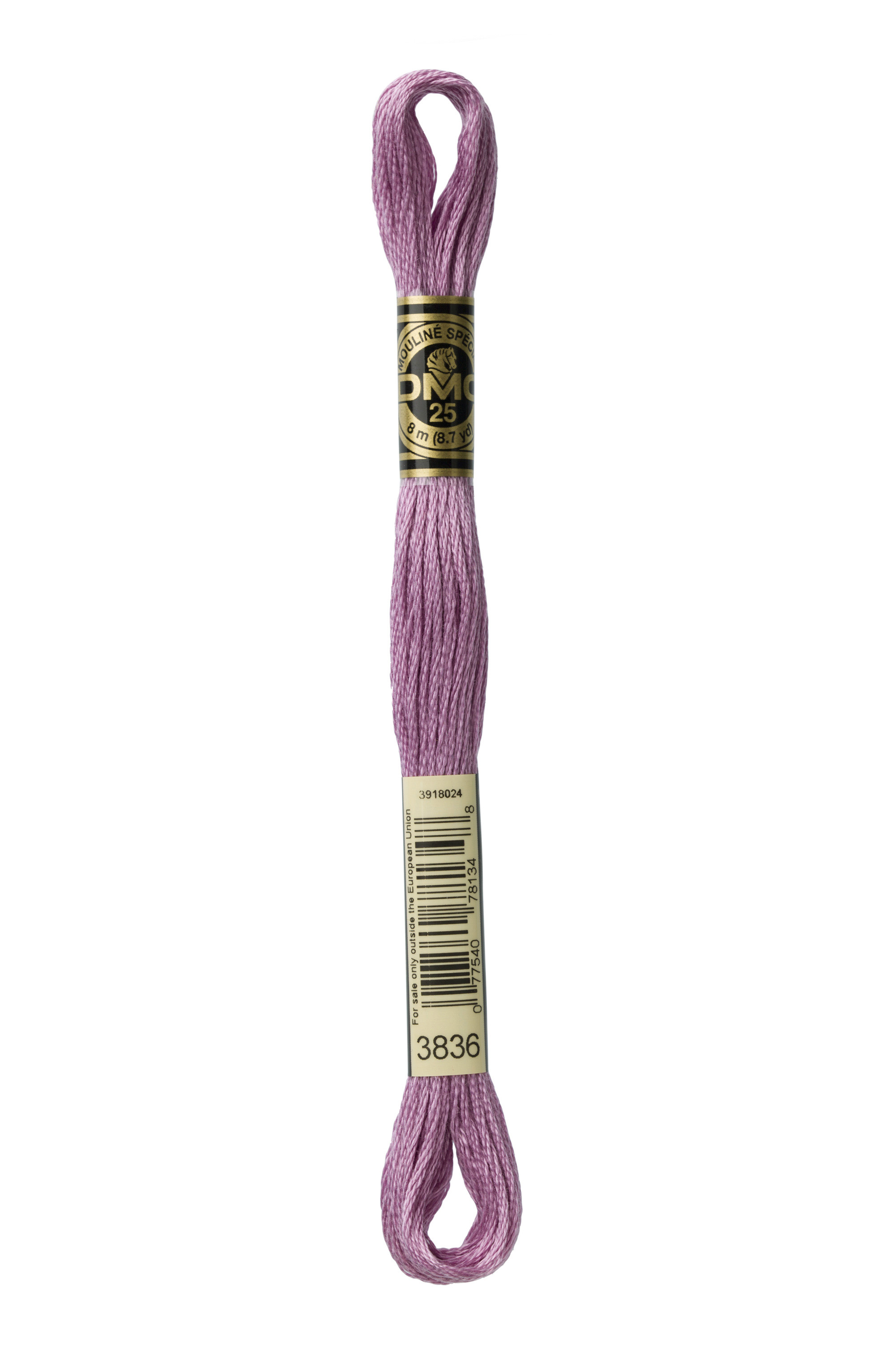 DMC 3836 Six Strand Floss - Light Grape Purple