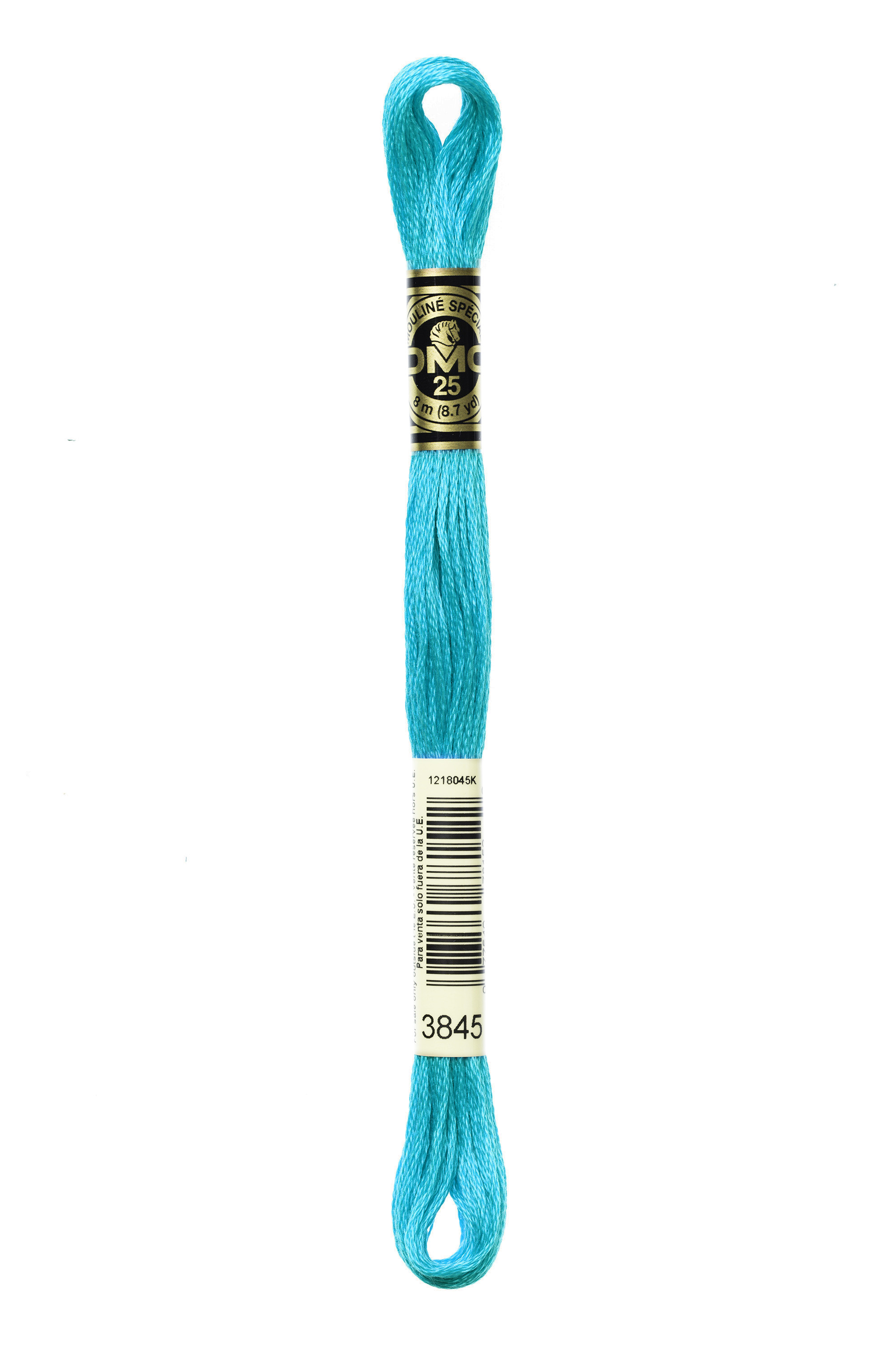 DMC 3845 Six Strand Floss - Medium Turquoise Blue