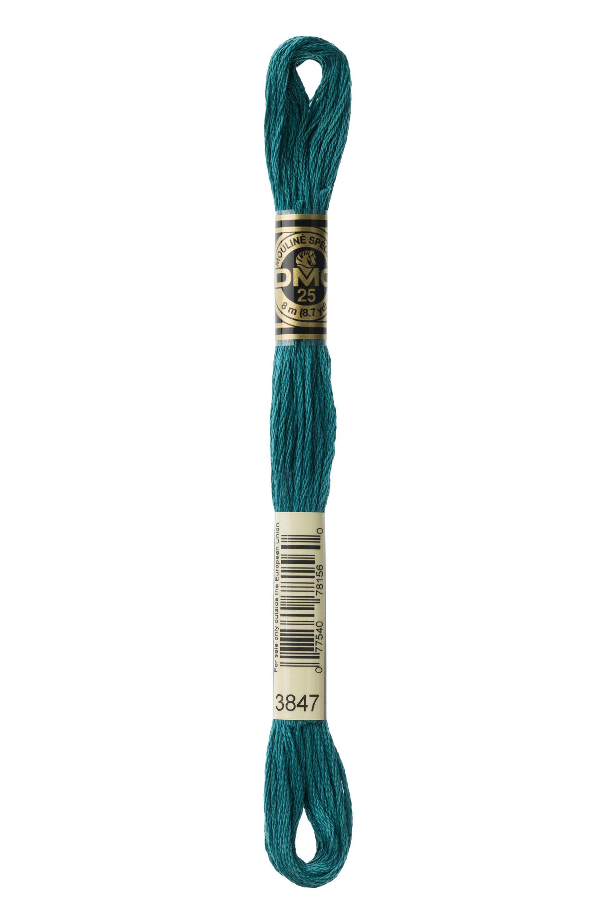DMC 3847 Six Strand Floss - Dark Teal Green