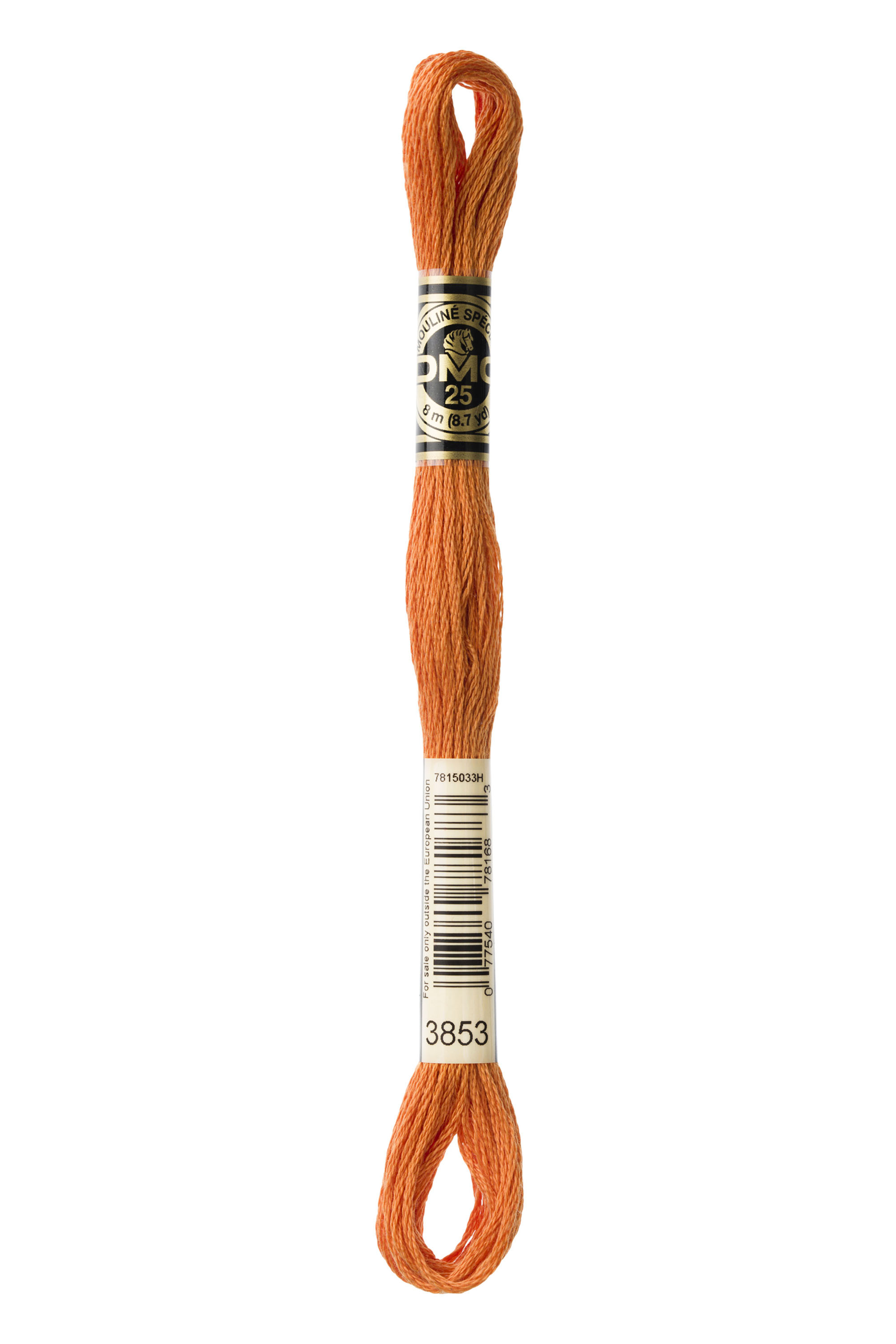 DMC 3853 Six Strand Floss - Dark Autumn Gold