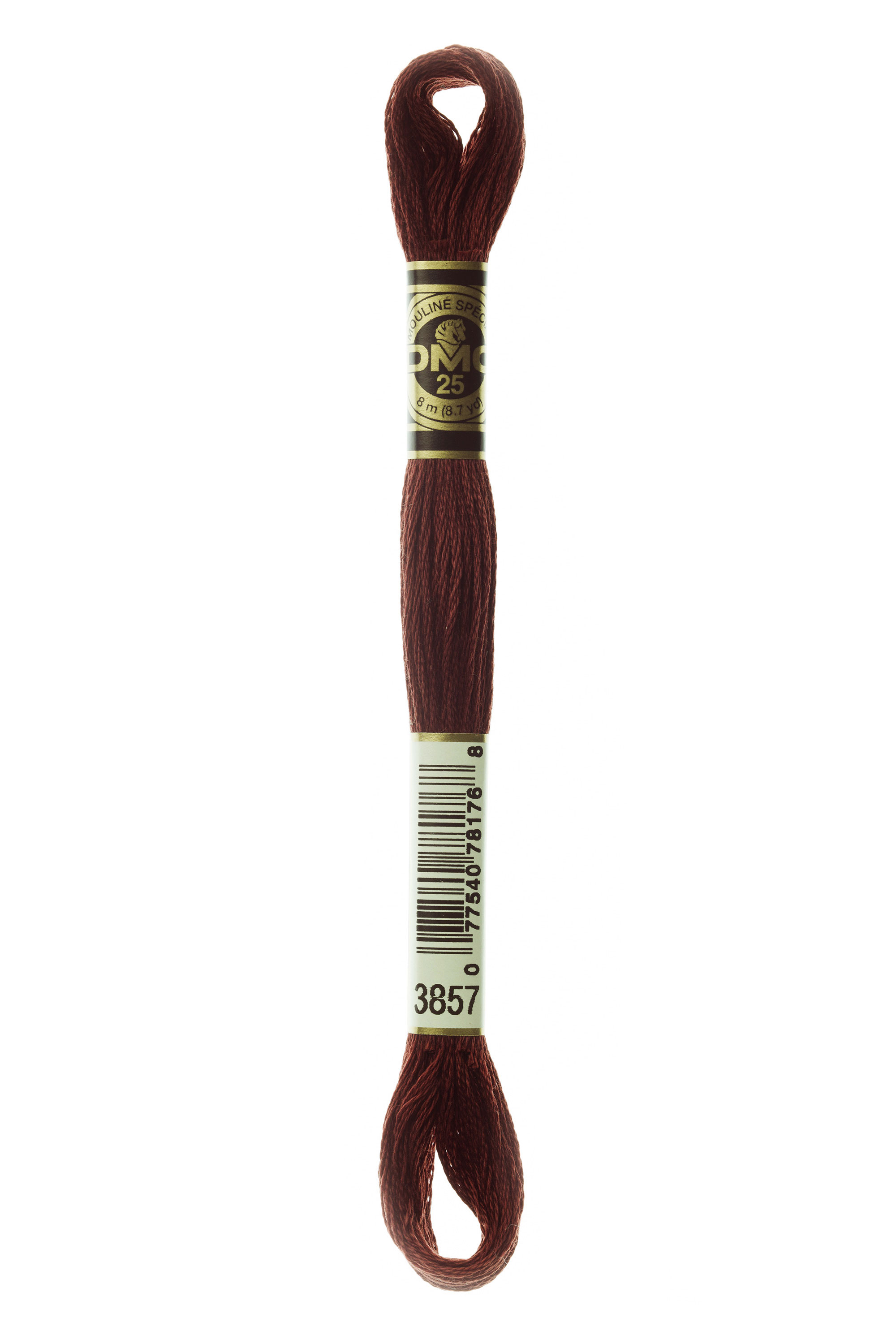 DMC 3857 Six Strand Floss - Dark Rosewood Brown