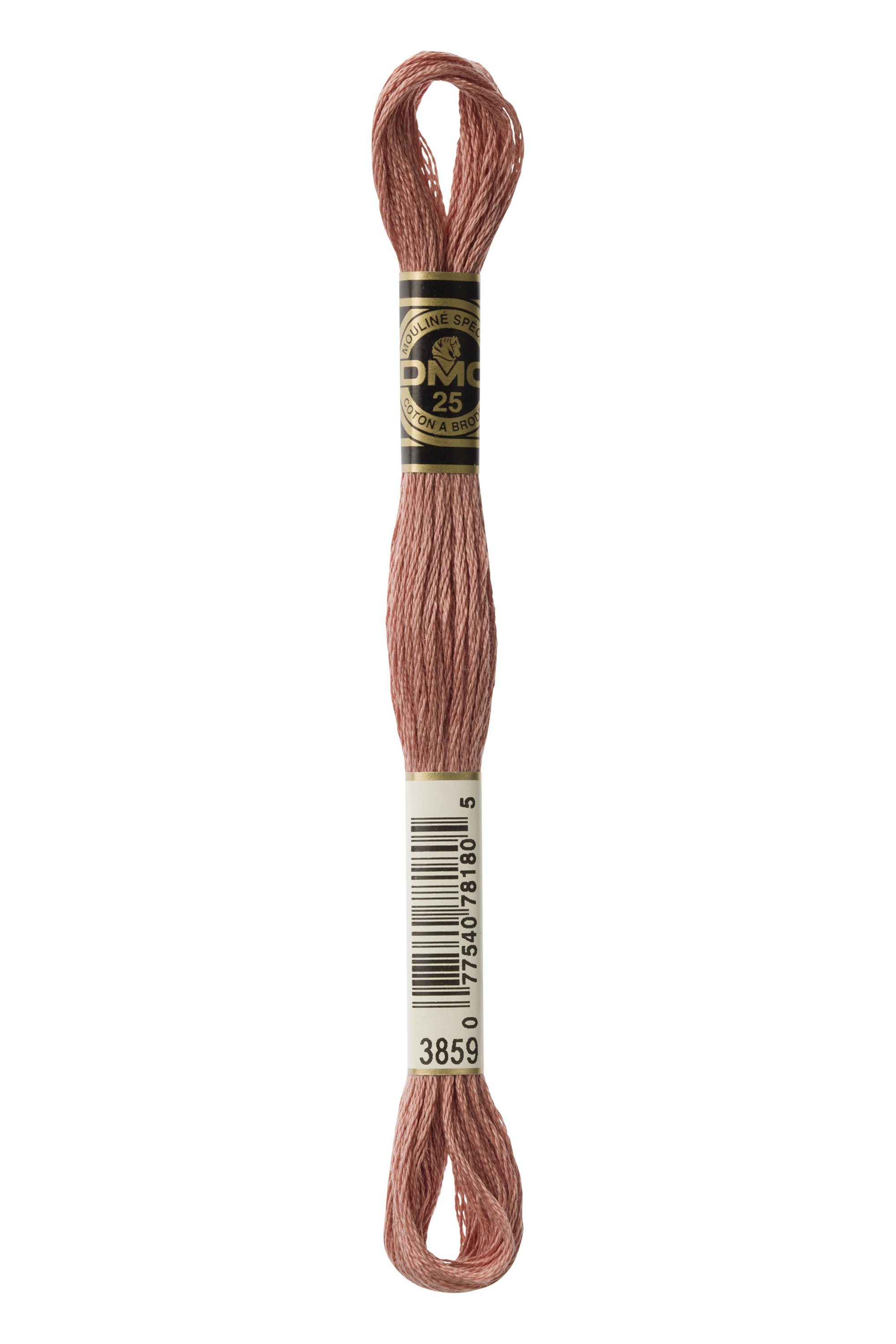 DMC 3859 Six Strand Floss - Light Rosewood Brown