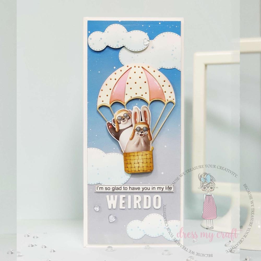 Hot Air Balloon - Craft Die