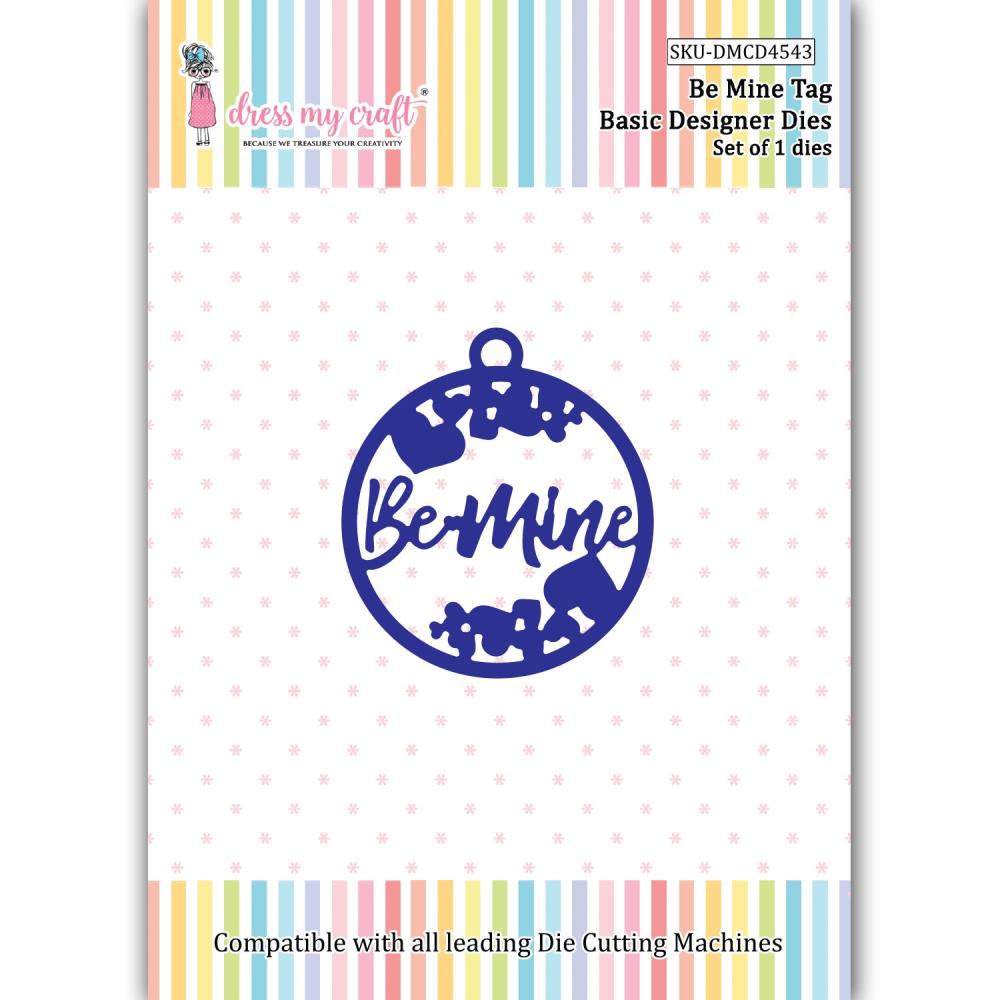 Be Mine Tag Ornament - Valentines Craft Die