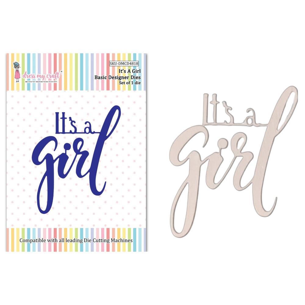 It's A Girl - Craft Die