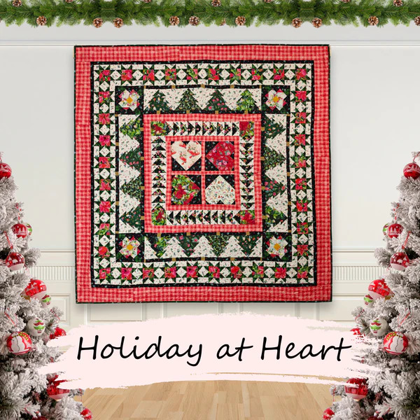 Holiday at Heart - Christmas Quilt Pattern