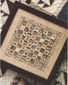 Sampler Game Board - Cross Stitch Pattern