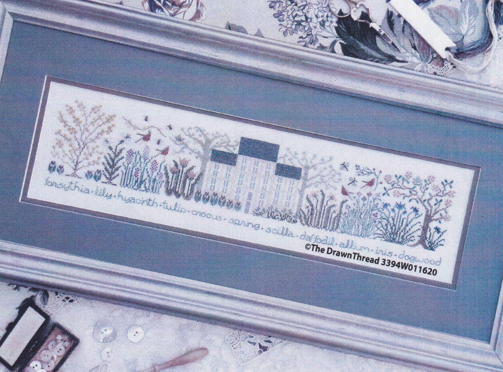 Spring Garden - Cross Stitch Pattern