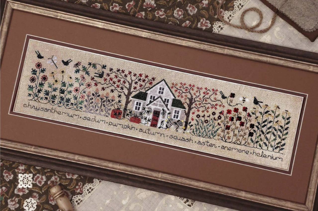 Autumn Garden, The - Cross Stitch Pattern