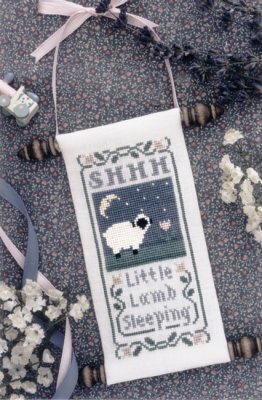 Little Lamb Sleeping - Cross Stitch Pattern