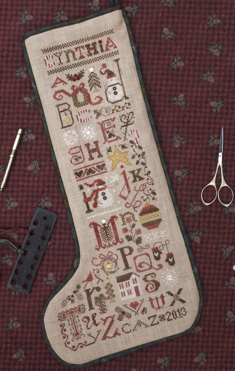 Christmas Thoughts Stocking - Cross Stitch Pattern