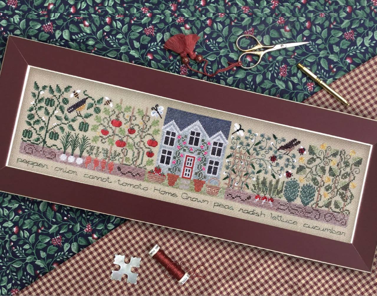 The Kitchen Garden - Cross Stitch Pattern