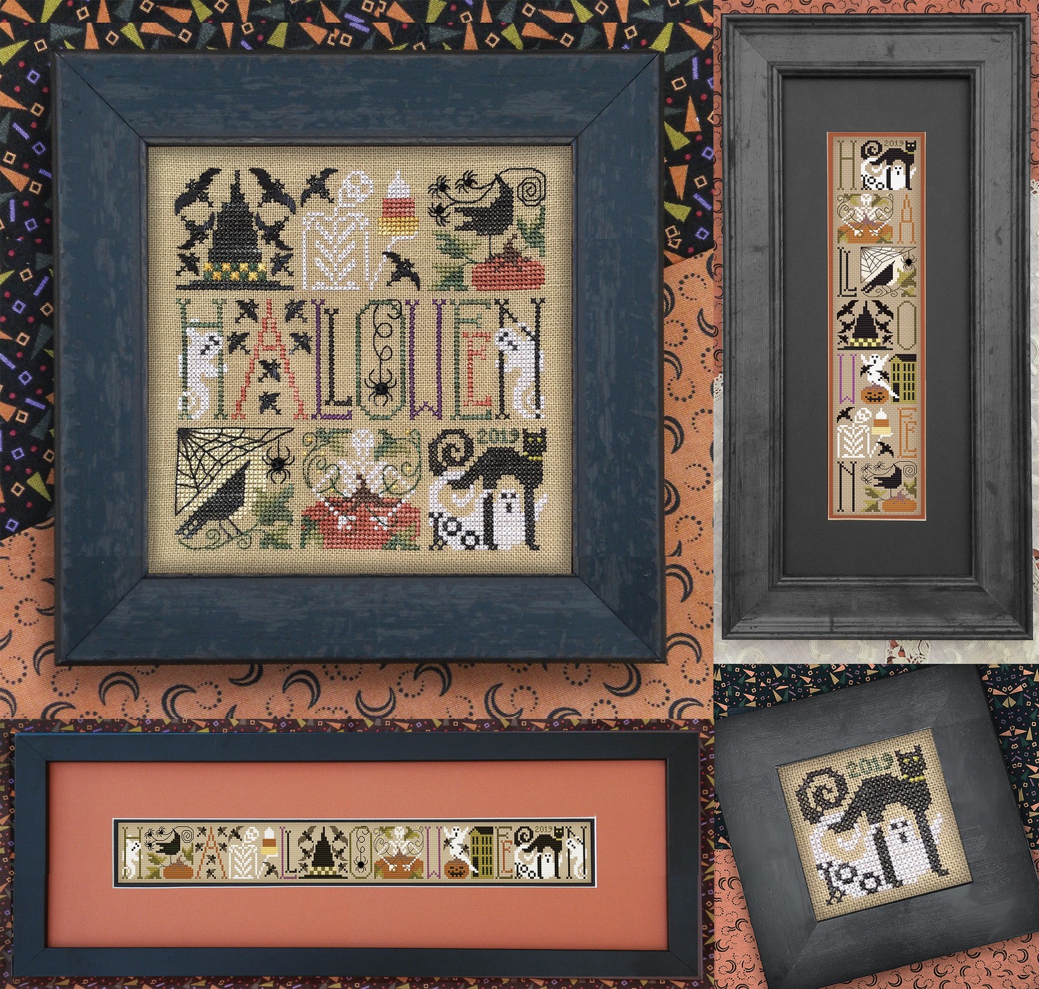 Little Bits of Halloween - Cross Stitch Pattern