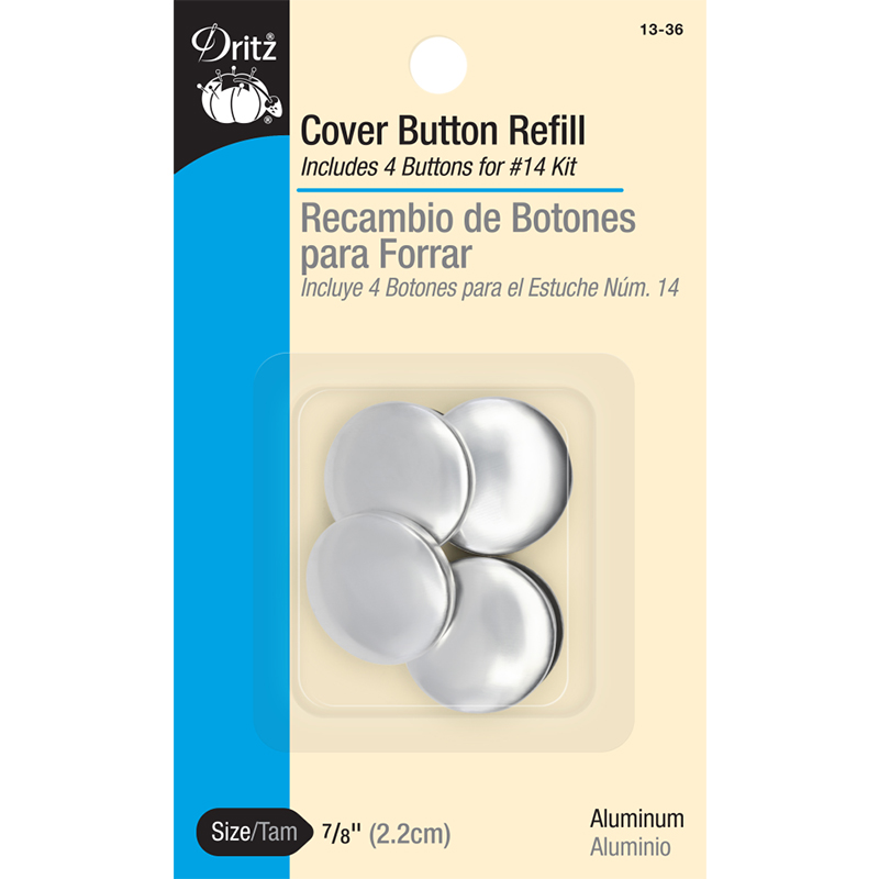 Cover Button Refill 7/8" Size 36