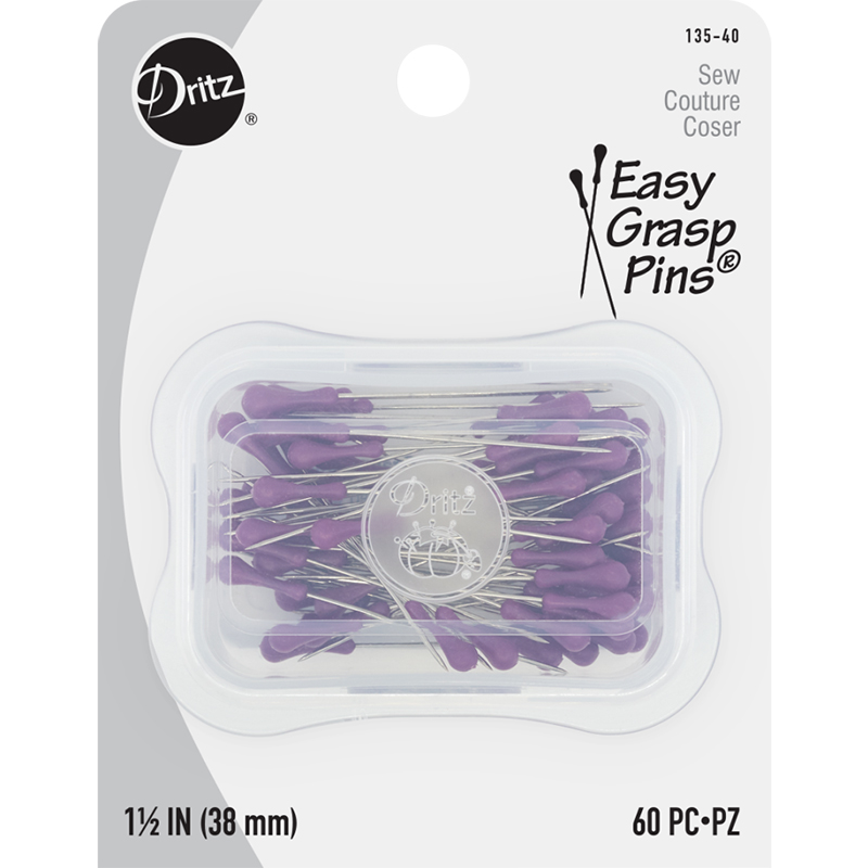 Easy Grasp Pins Size 24 60ct
