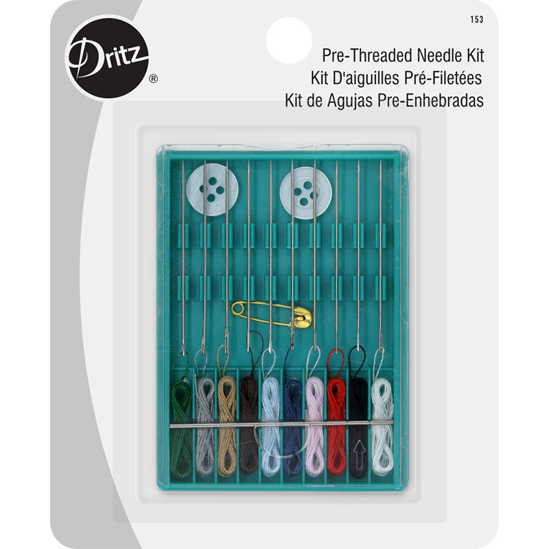 Pre Threaded Needle Kit 10 ct