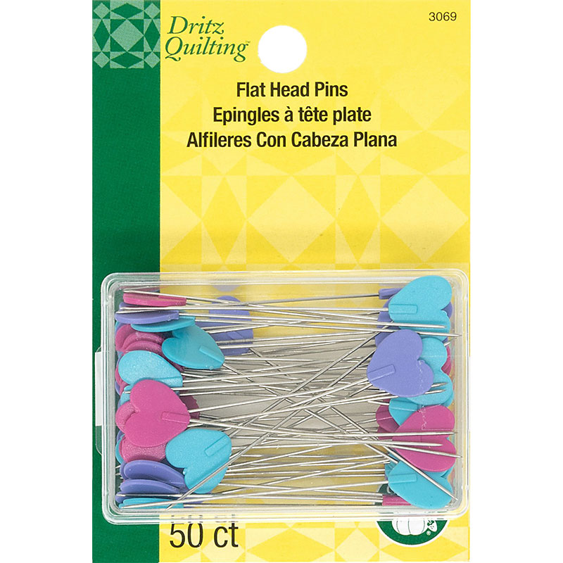 Flat Decorative Pins 2 Assorted 50 ct.