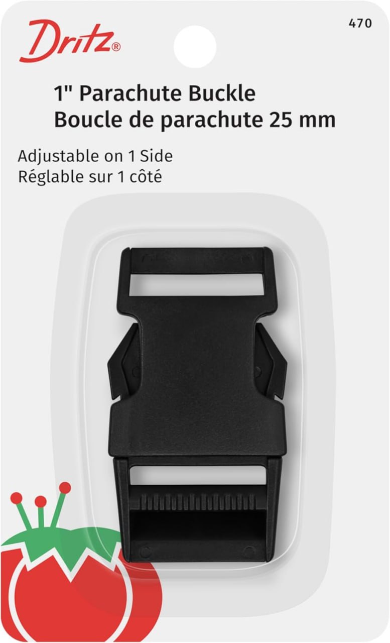 Parachute Buckle Black
