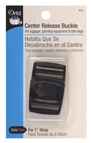 Center Release Buckle 1" Strap