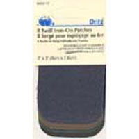 Iron On Patches 2 x 3" Dark Assorted